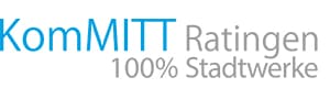 Logo KomMITT Ratingen